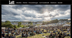 Desktop Screenshot of lott-festival.de