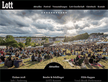 Tablet Screenshot of lott-festival.de